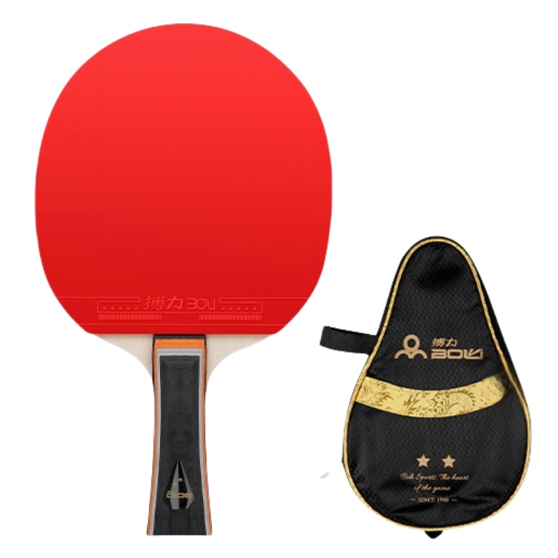 Table Tennis Grip Types - 탁구 라켓 1개(가방 포함) 2스타 공격형