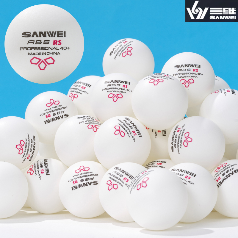 Table Tennis Olympics - SANWEI RS40+ 3성급 탁구공 심지형 ABS