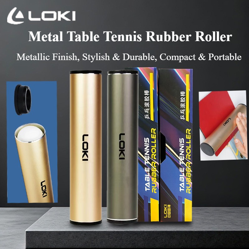 Table Tennis Olympics - LOKI 금속 탁구 러버 롤러 볼