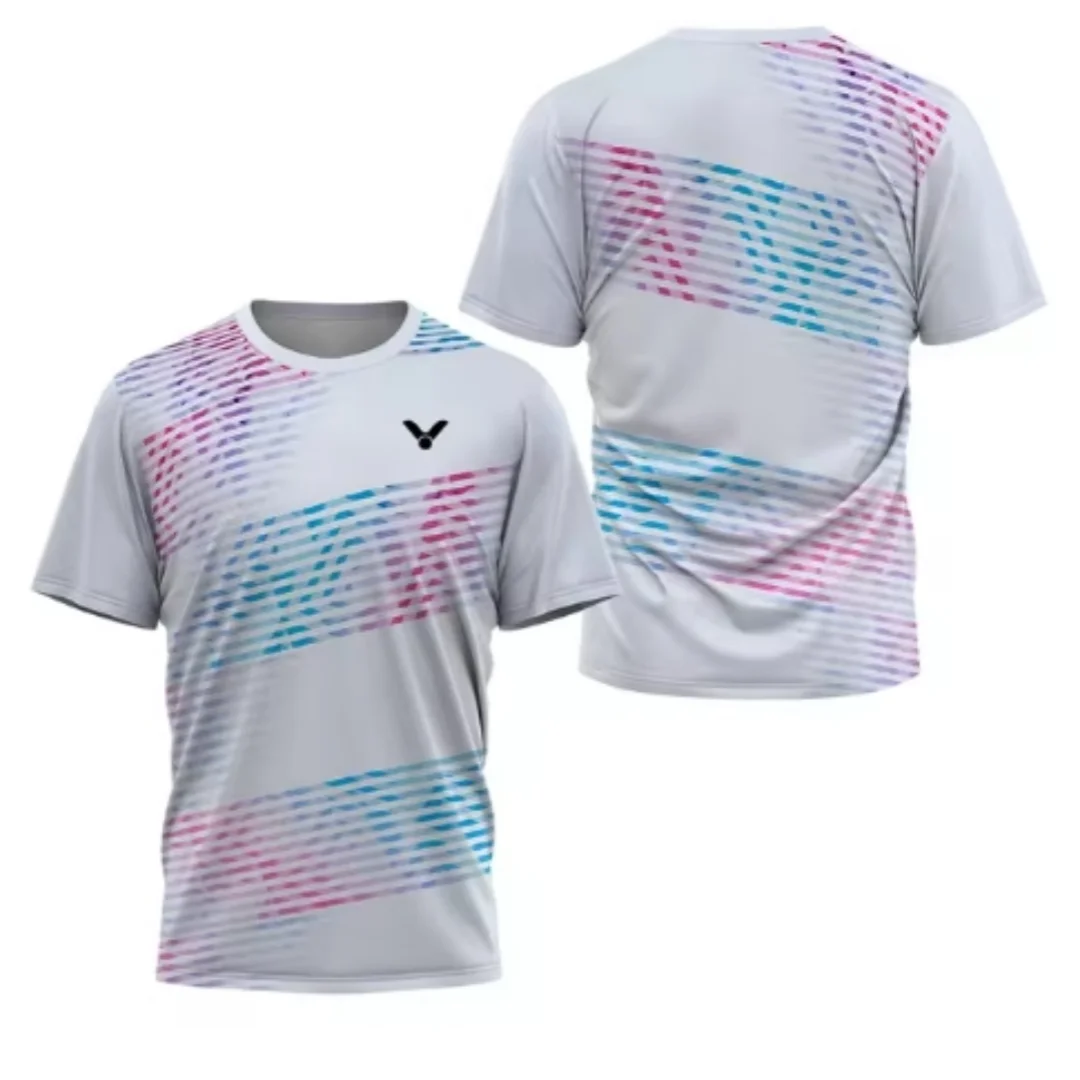 Table Tennis Shirt - ]레이저 네온 프린팅패밀리매칭 티셔츠 럭셔리 브랜드