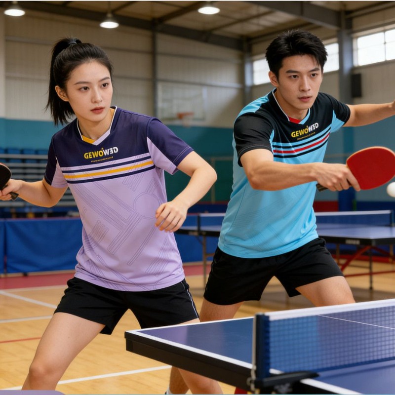 GEWO 새로운 탁구 반팔 남녀 스포츠웨어 티셔츠, 속 - Table Tennis Shirt 리뷰 및 가격
