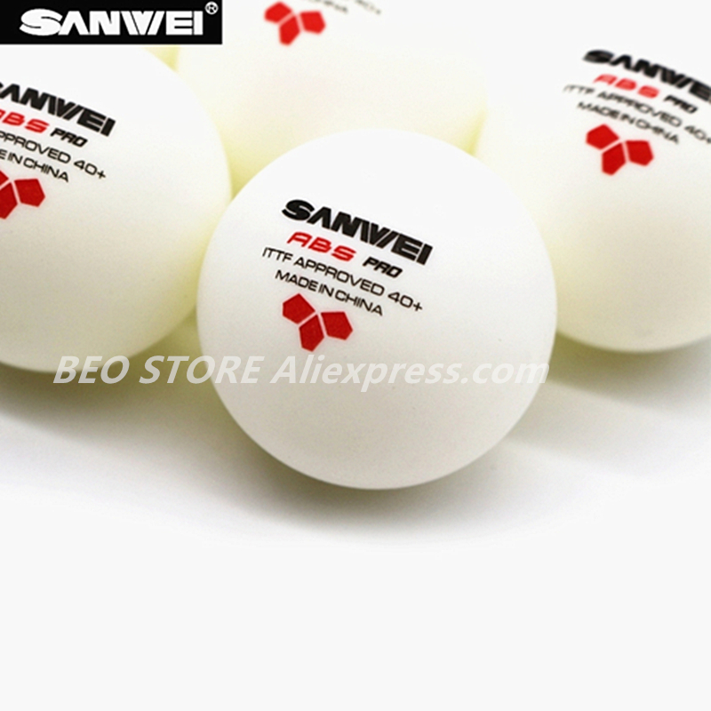 SANWEI 탁구 공 120 공, 플라스틱 폴리 ITT - Table Tennis Olympics 리뷰 및 가격