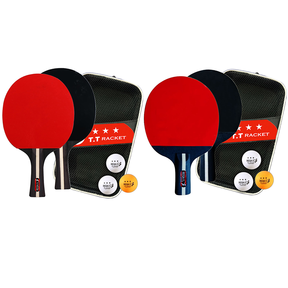 탁구 라켓 2 개 및 공 3 개, 탁구 패들 세트, 전 - Table Tennis Olympics 리뷰 및 가격