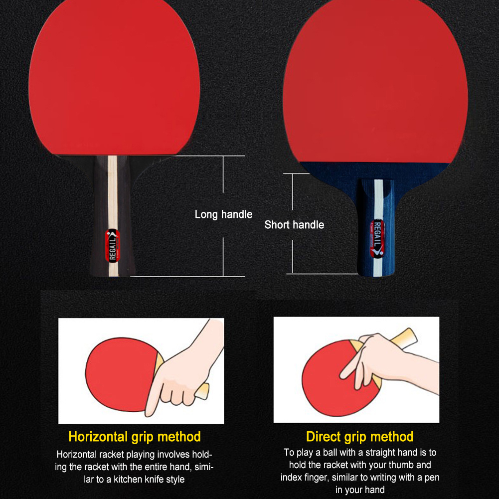탁구 라켓 2 개 및 공 3 개, 탁구 패들 세트, 전 - Table Tennis Olympics 리뷰 및 가격