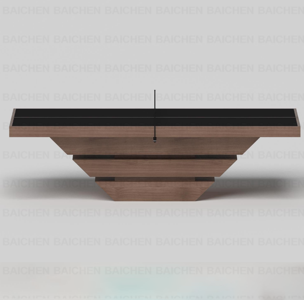 고품질 현대식 원목 실내 탁구대 접이식 디자인 내구성  - Table Tennis Logo 리뷰 및 가격