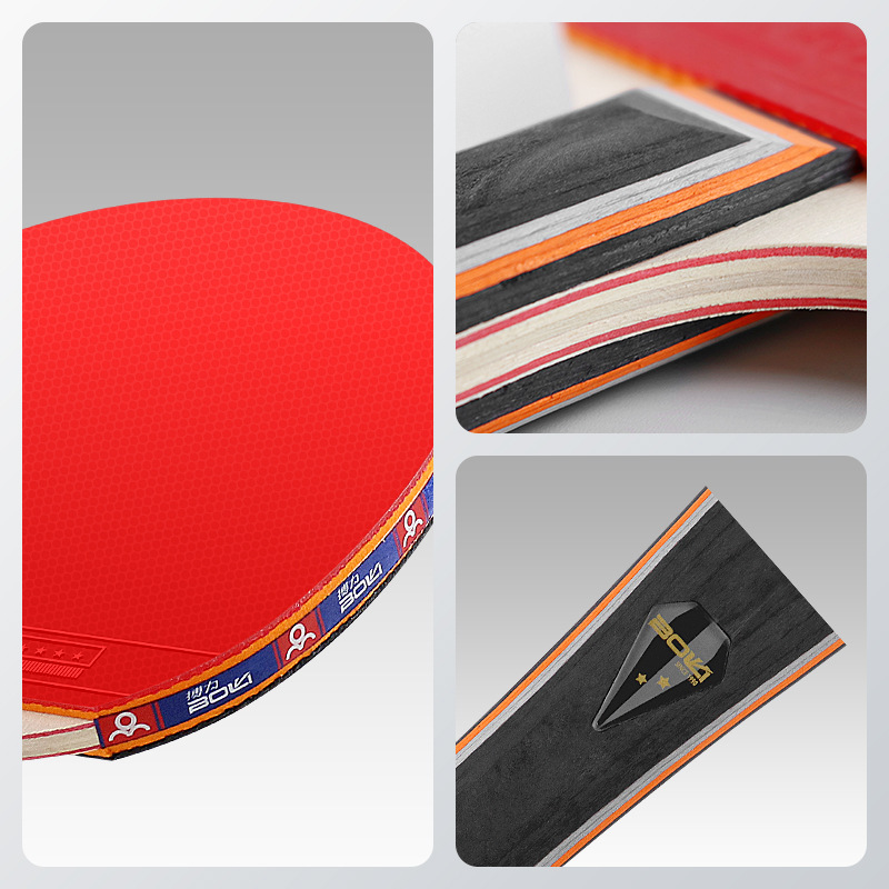 탁구 라켓 1개(가방 포함) 2스타 공격형 7겹 목재  - Table Tennis Grip Types 리뷰 및 가격