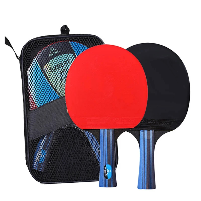 5/6 스타 탁구 라켓 2PCS 전문 탁구 라켓 세트  - Table Tennis Tournament 리뷰 및 가격
