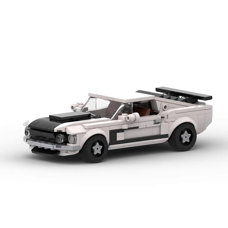 MOC 테크니컬 자동차 포드 GT 랩터 머스탱 보스 쉘 - Victor Racket Jetspeed 리뷰 및 가격