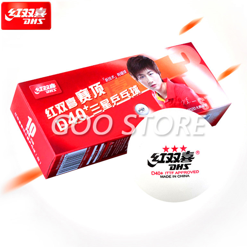 DHS 3 스타 D40 + 탁구 공 3 성급 신소재 A - Table Tennis Olympics 리뷰 및 가격