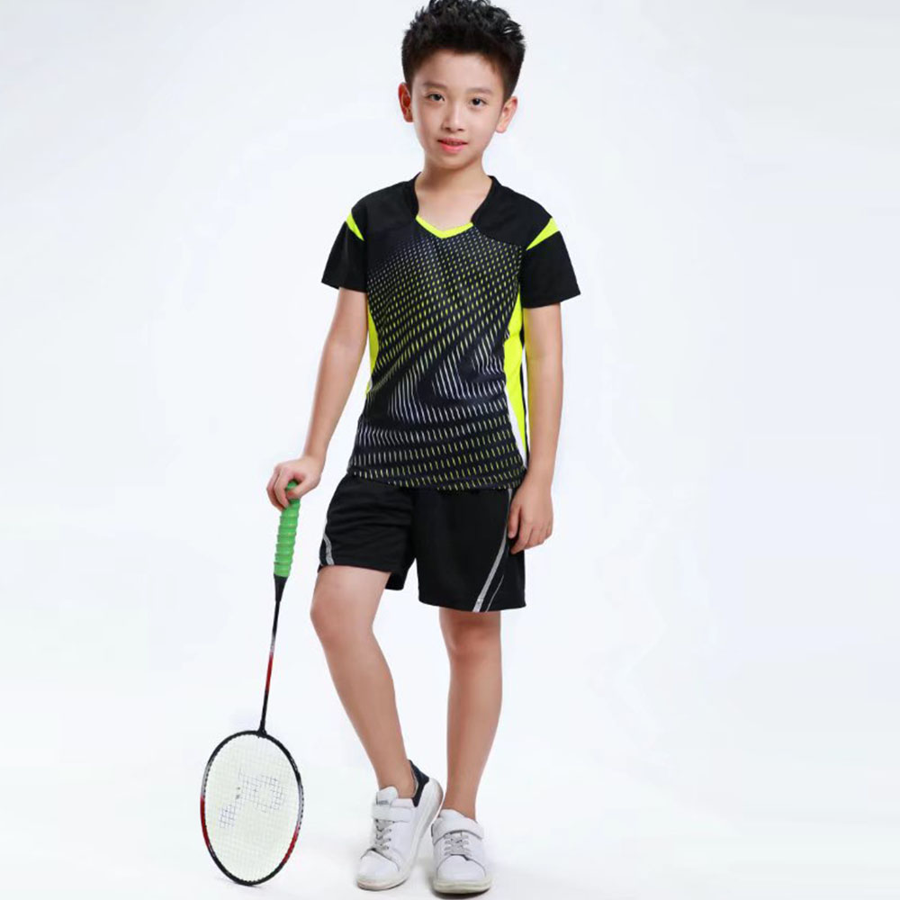 어린이 배드민턴 탁구 의류 세트, 최고 품질, 소년 소 - Table Tennis Shirt 리뷰 및 가격