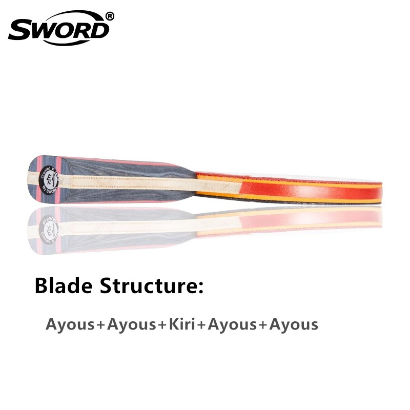 SWORD S1 탁구 라켓 5겹 원목 핑퐁 패들 루프  - Table Tennis Grip Types 리뷰 및 가격
