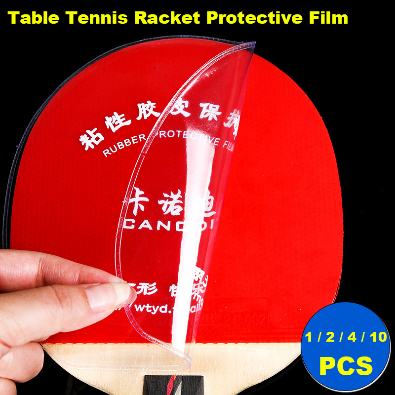 1/2/4/10PCS 탁구 라켓 보호 필름 비접착성 투 - Table Tennis Protective Cover 리뷰 및 가격