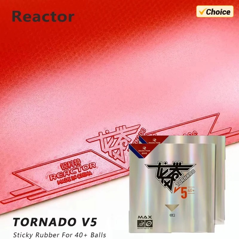REACTOR Tornado V5 탁구 러버 스티키 루 - Table Tennis Shop 리뷰 및 가격