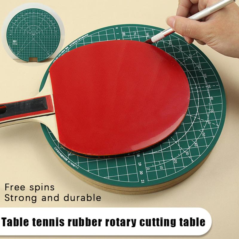 새로운 탁구 고무 회전식 커팅 매트 세트 DIY 커팅  - Table Tennis Tournament 리뷰 및 가격