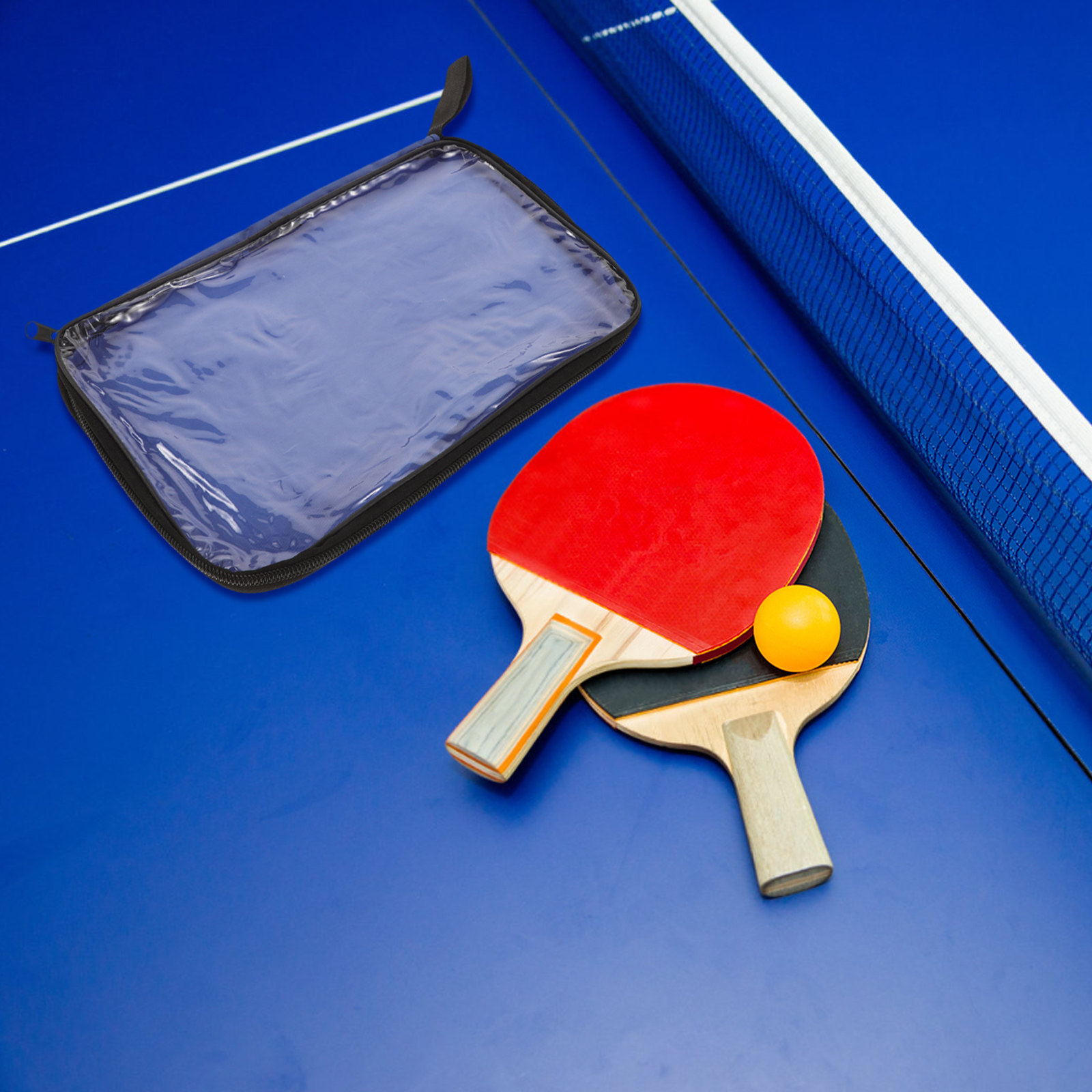 2개의 탁구 라켓 보관용 케이스, PP 플라스틱 하드  - Table Tennis Tournament 리뷰 및 가격