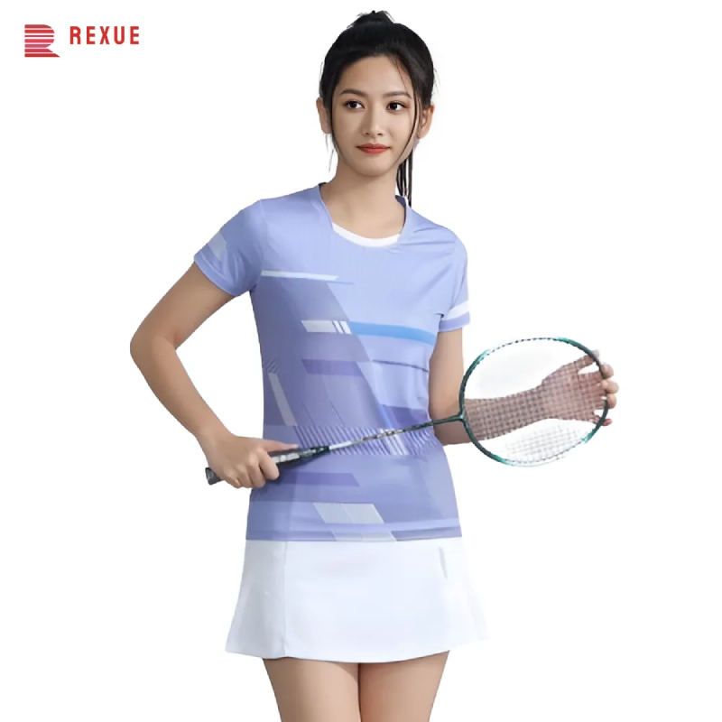 여성용 탁구 배드민턴 셔츠, 3D 프린트, 통기성 메쉬 - Table Tennis Shirt 리뷰 및 가격