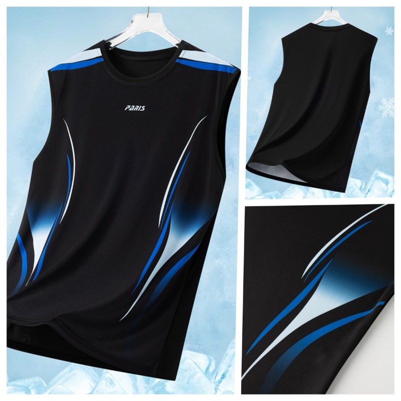 남성 유행 아이스 실크 느슨한 편안한 티셔츠 여름 야외 - Table Tennis Shirt 리뷰 및 가격